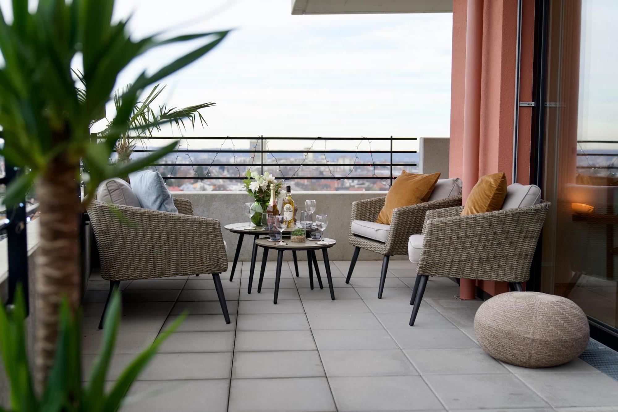 Edler Wohnraum Panoramablick 3 Sz Boxspringbetten, E-Ladestation, Kaffeevollautomat, Klima, Lift, Terrasse & 2Xtg Štýrský Hradec Exteriér fotografie